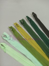 Потайна застібка блискавка 18см