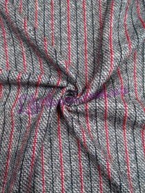 Костюмна в червону смужку