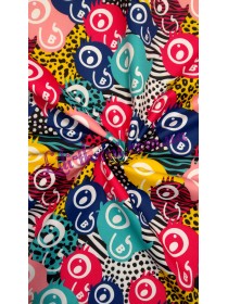 Плащовка принт "Птахи"