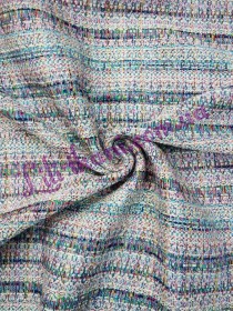 Твід у смужку рожево-блакитну