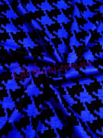 Трикотаж гусяча лапка